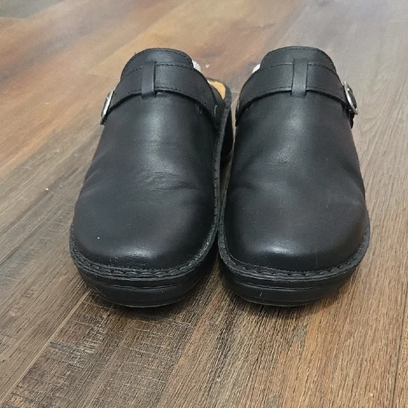 Naot Black Leather Mules - Picture 4 of 7